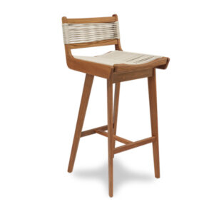 Banqueta moderna em trama