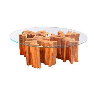 Mesa de Centro Roots Glass