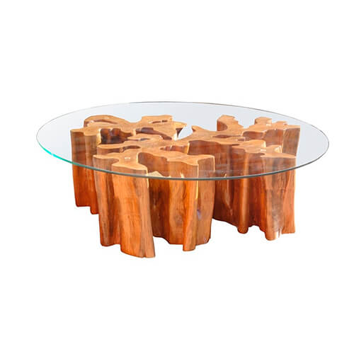 Mesa de Centro Roots Glass